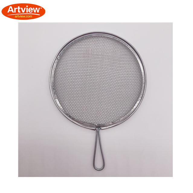 Artview DIY Pottery Tools Filter Screen Ceramic Clay Sieve Stainless Steel Ceramic Filter Soil Filtration Round