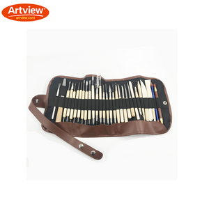 Artview 30Pcs Wooden Carving Knifes Pottery & Polymer Clay Tools Set with Bag